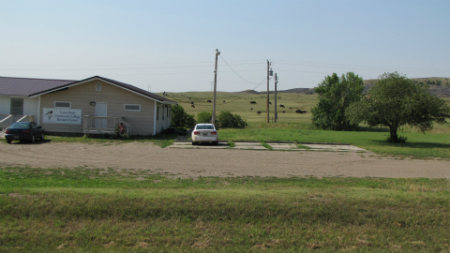 Outside view of old BIA jail